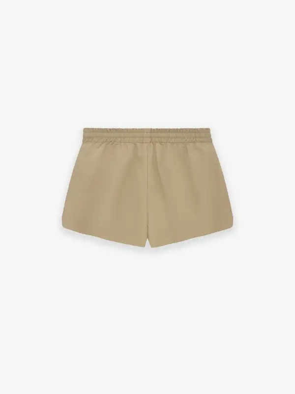 Washed Nylon Running Short