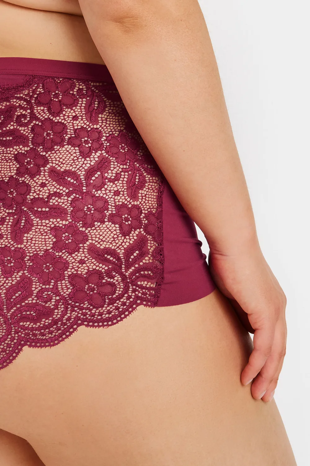 YOURS 5 PACK Curve Black Cotton High Waisted Full Briefs