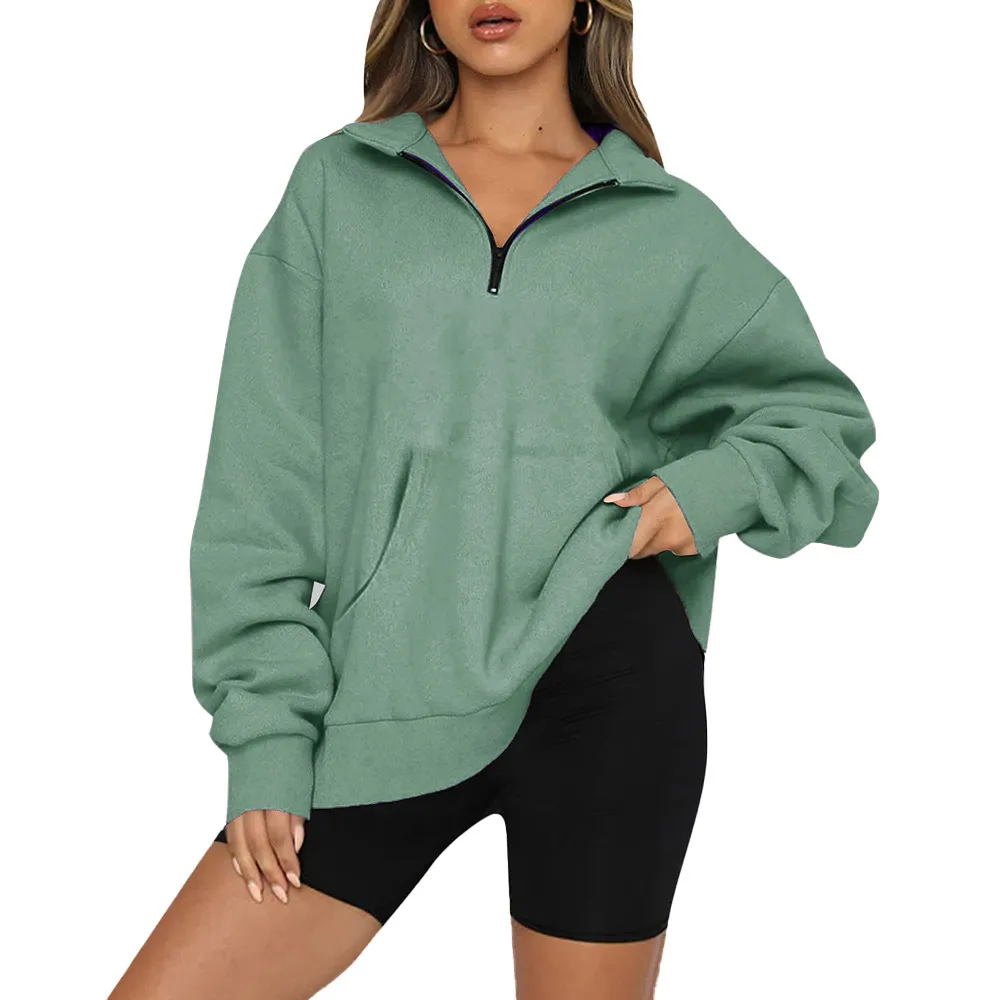 Loose Patchwork Sweatshirt