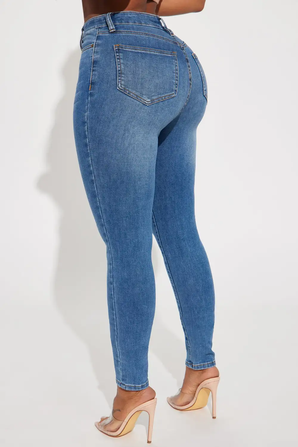 Jessica Skinny Jeans - Medium Blue Wash