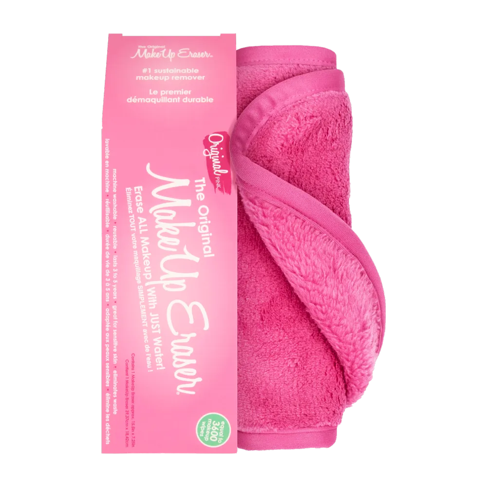 2MakeUp Eraser，Full-size MakeUp Eraser measures approx. 15.5in x 7.25in.#1 sustainable makeup remover. Erase ALL Makeup With JUST Water! Including
