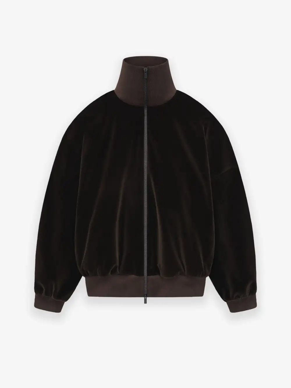 Cotton Velvet Track Jacket