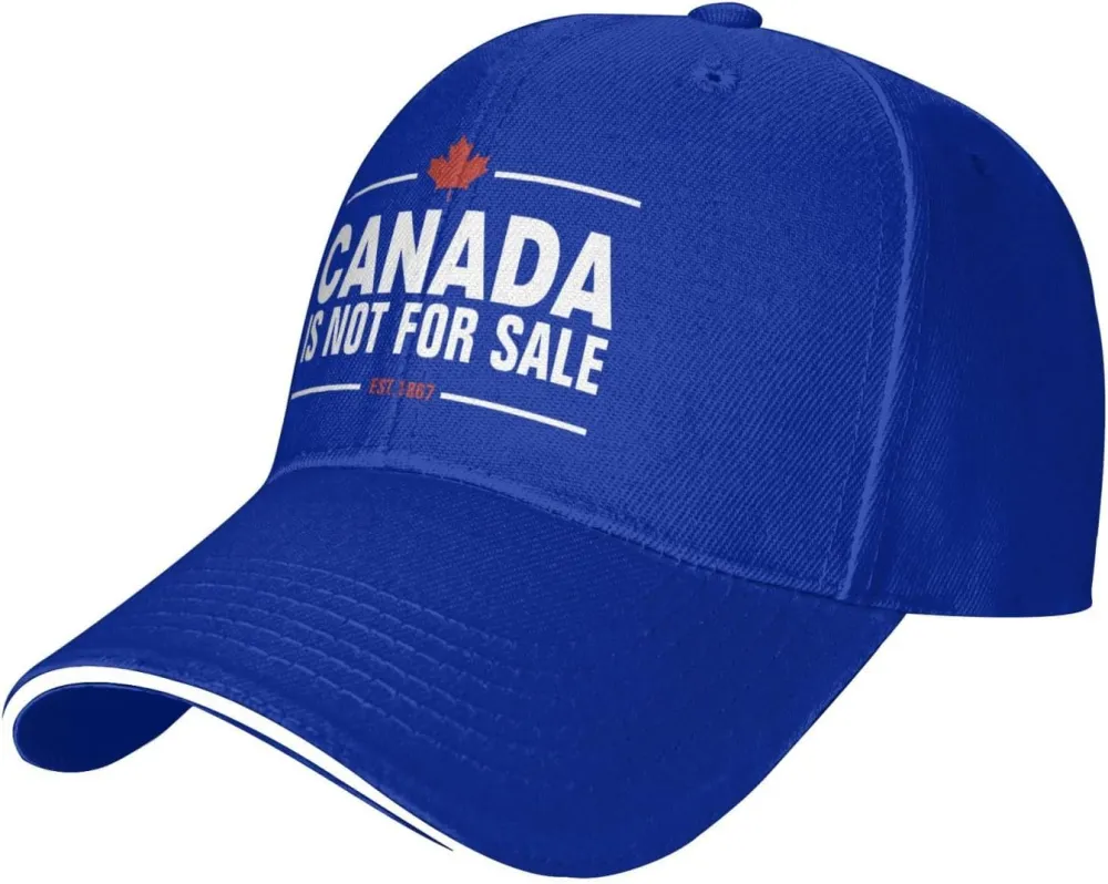 Canada is Not for Sale Hat Adjustable Fashion Hats Polo Trucker Caps for Dad Golf