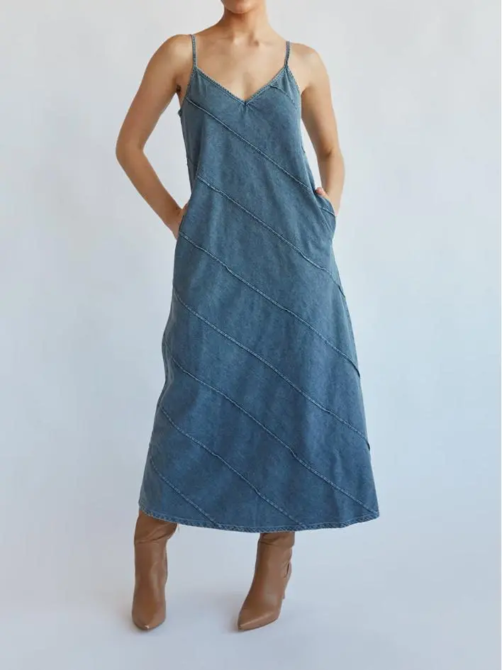 Remy Denim Midi Dress