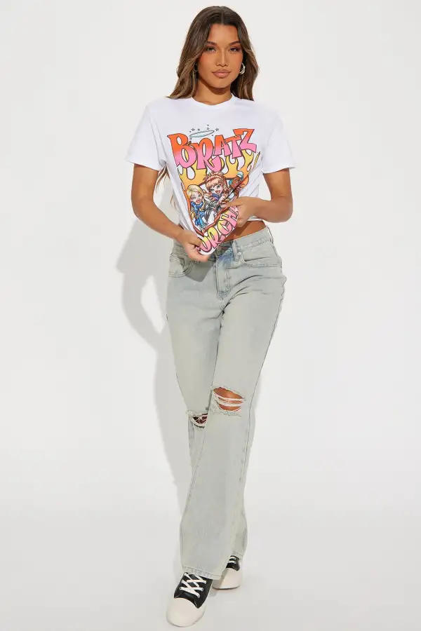 Bratz Scorchin' Hot Graphic Tee - White