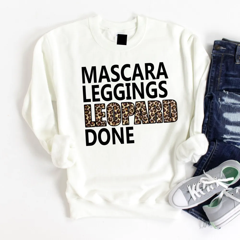 Everyday Mascara Leggings Graphic Sweatshirt