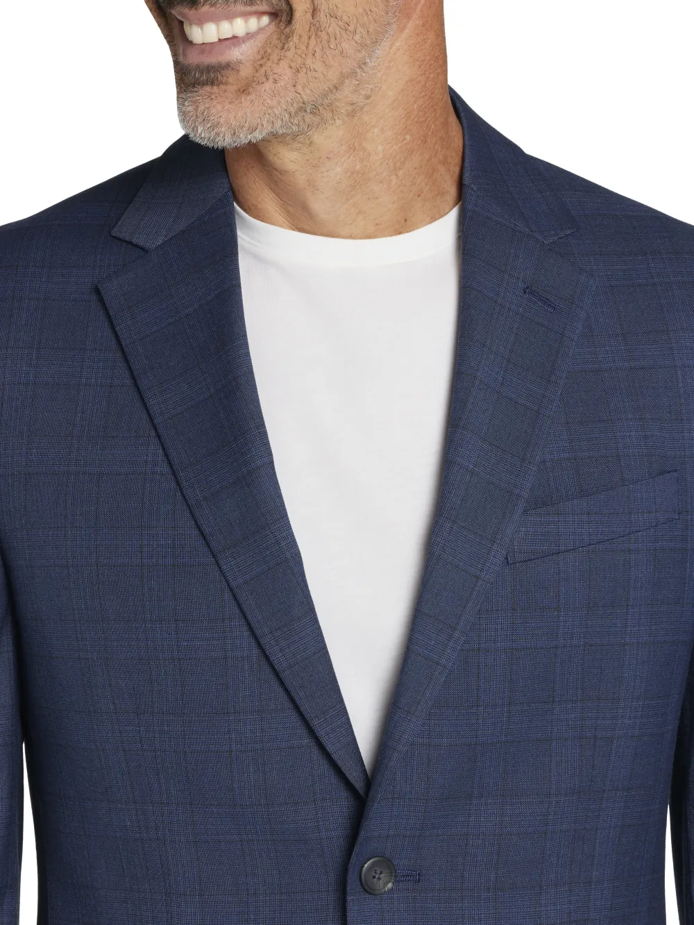 Pronto Uomo Modern Fit Plaid Suit