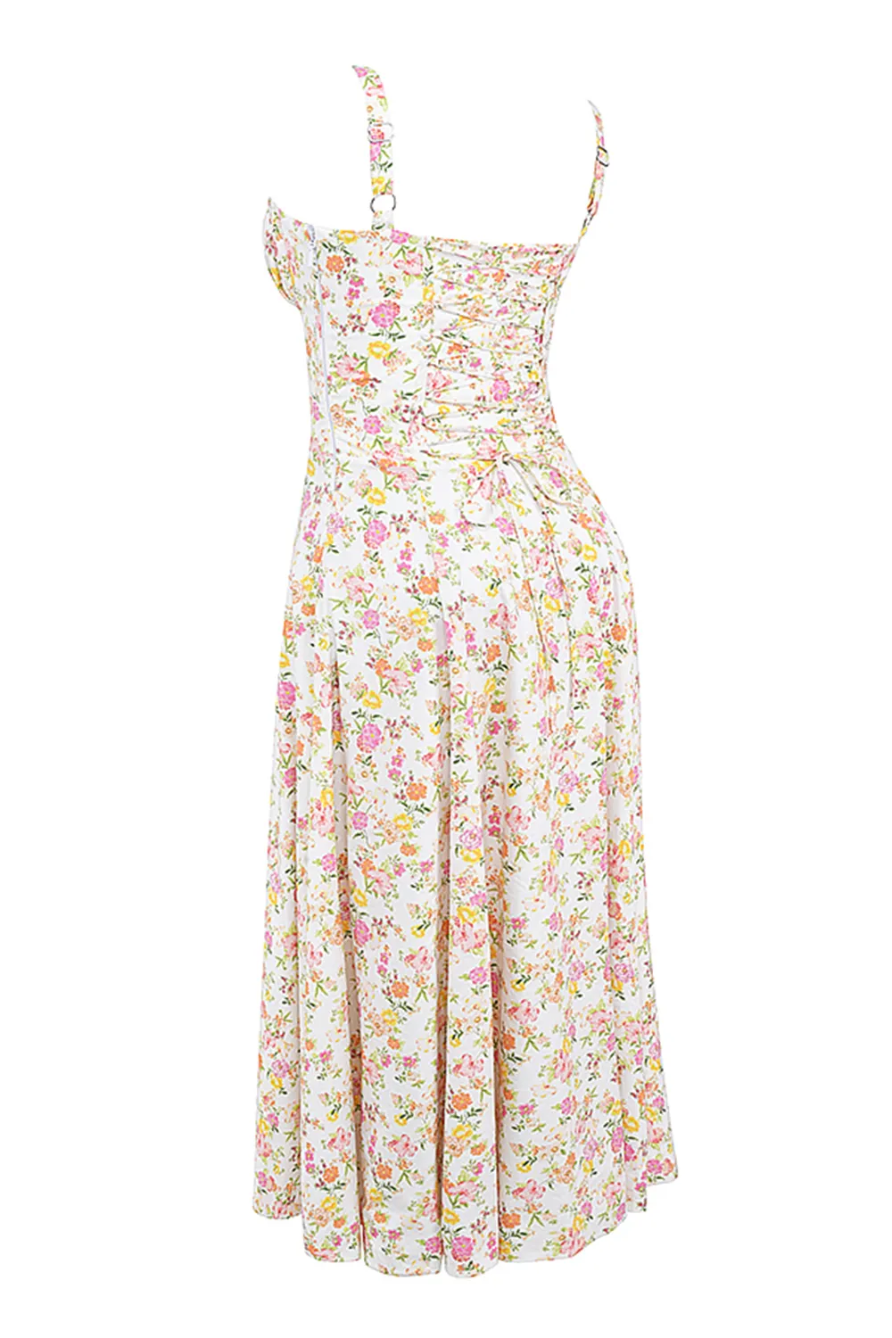 Ivory floral cotton sundress