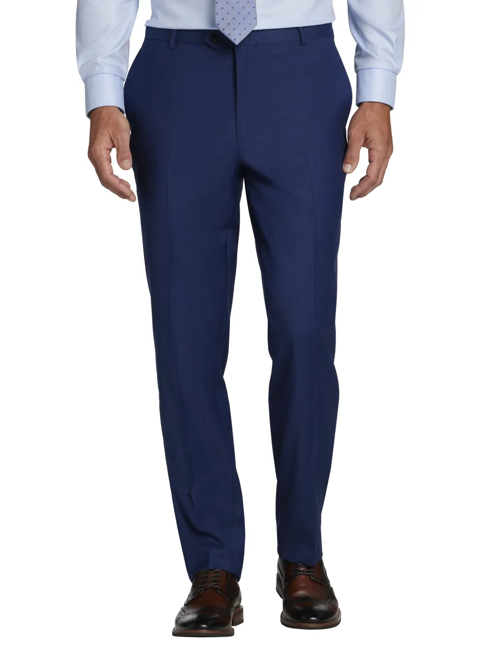 Joseph Abboud Classic Fit Wool Blend Suit Pants