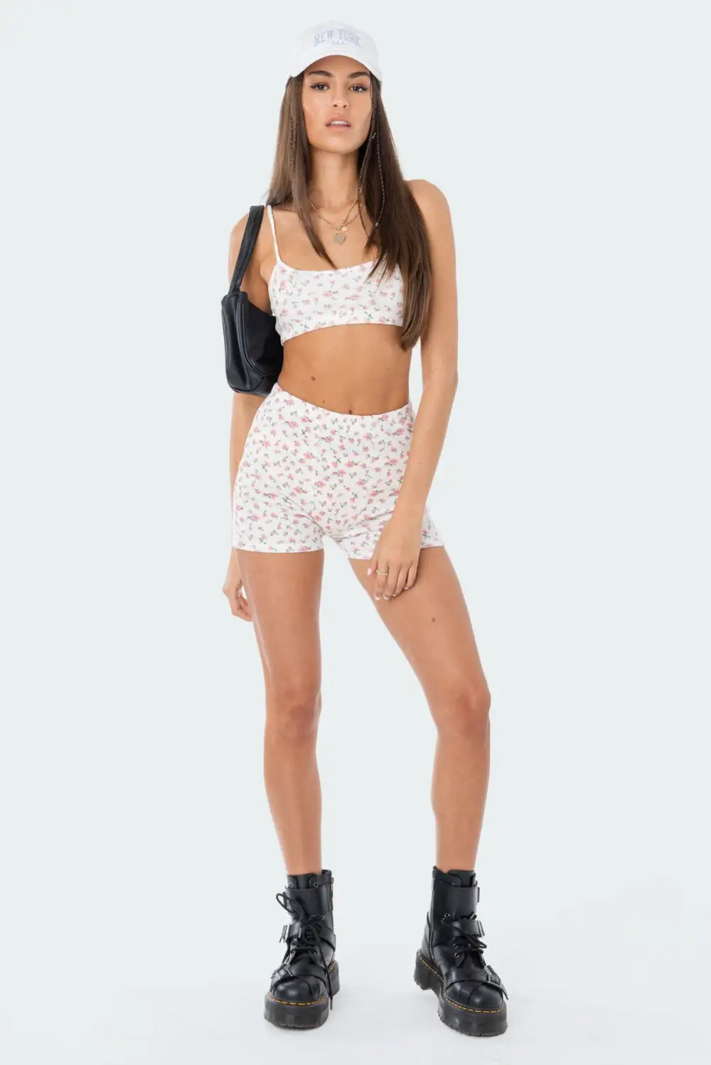 Primrose Waffle Crop Top
