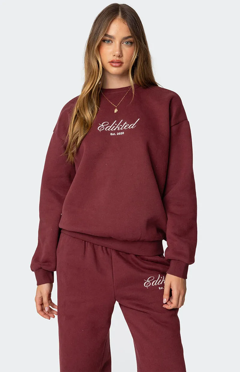 Edikted Get Edikted Sweatshirt