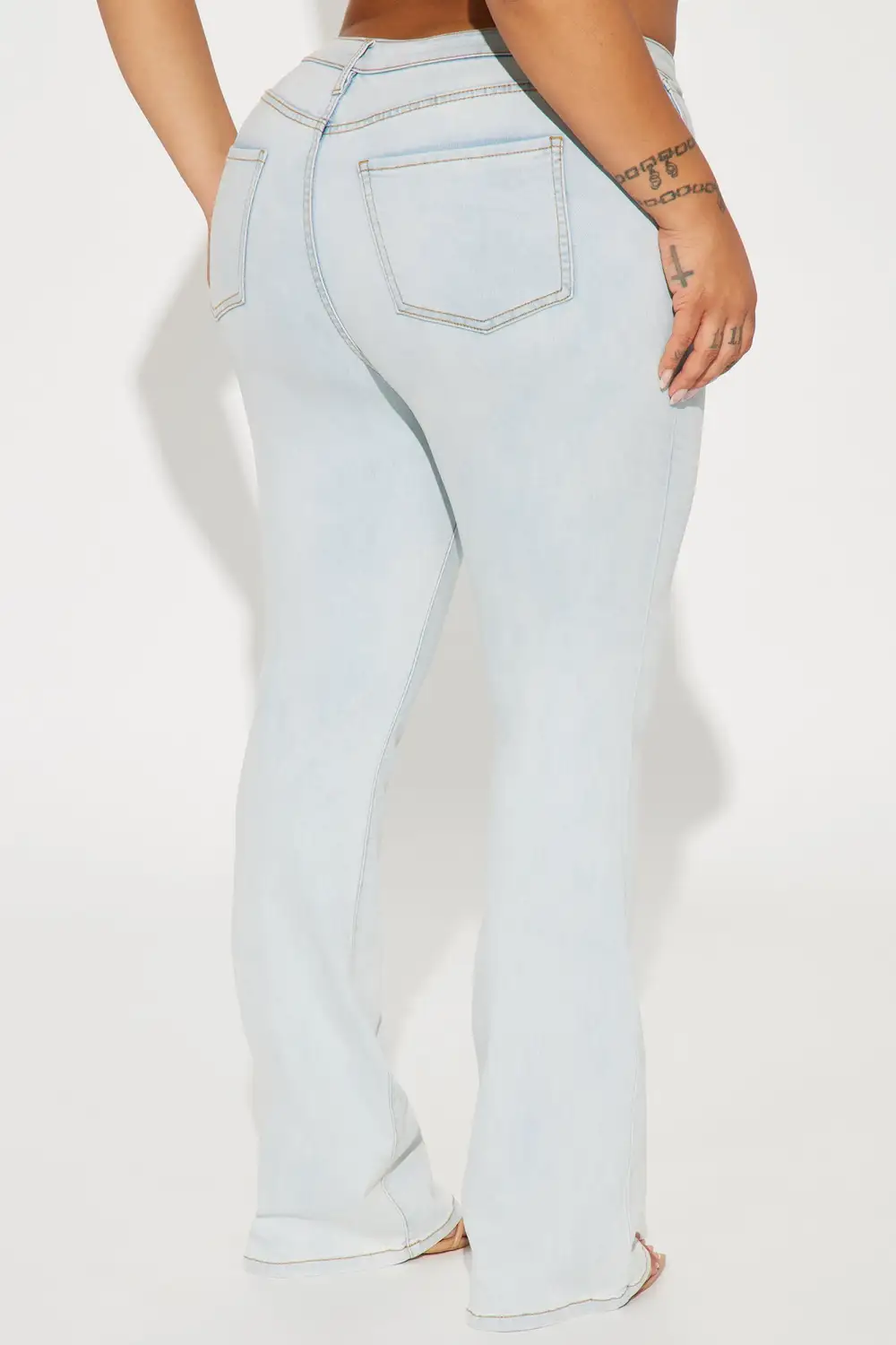 Flex Game Soft Stretch Bootcut Jeans - Light Wash