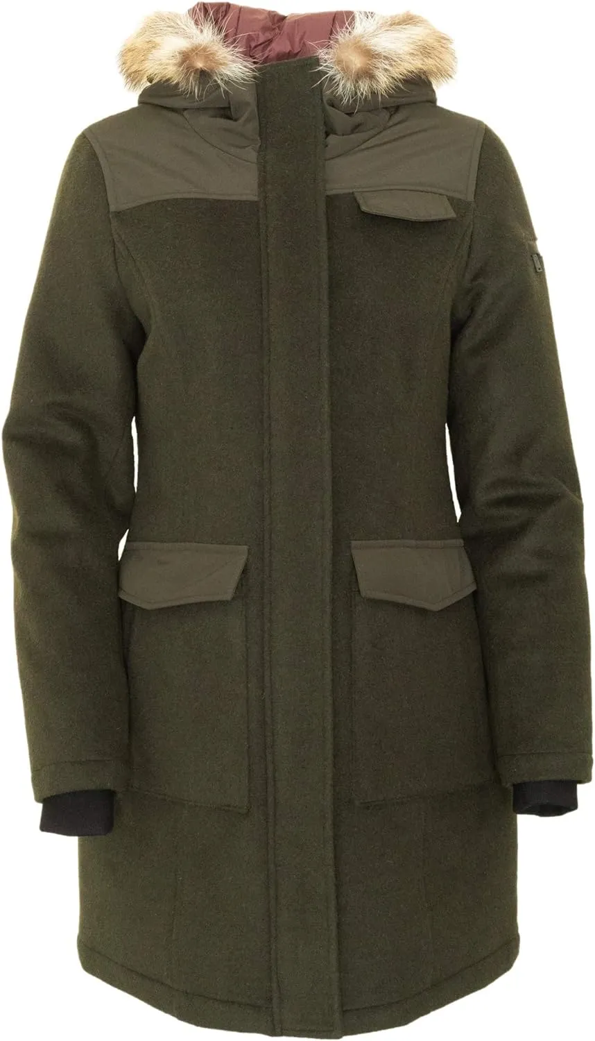 Women's Taos Cascde Cloth Hybrid Parka with Detachable Hood