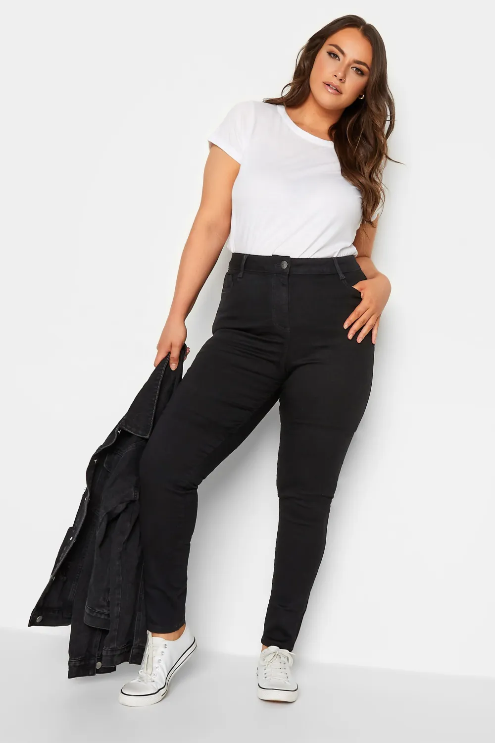 Curve Mid Blue Skinny Stretch AVA Jeans