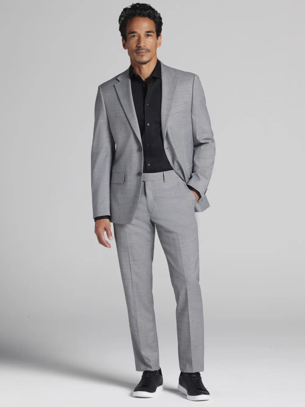 Tommy Hilfiger Modern Fit Wool Blend Suit Jacket