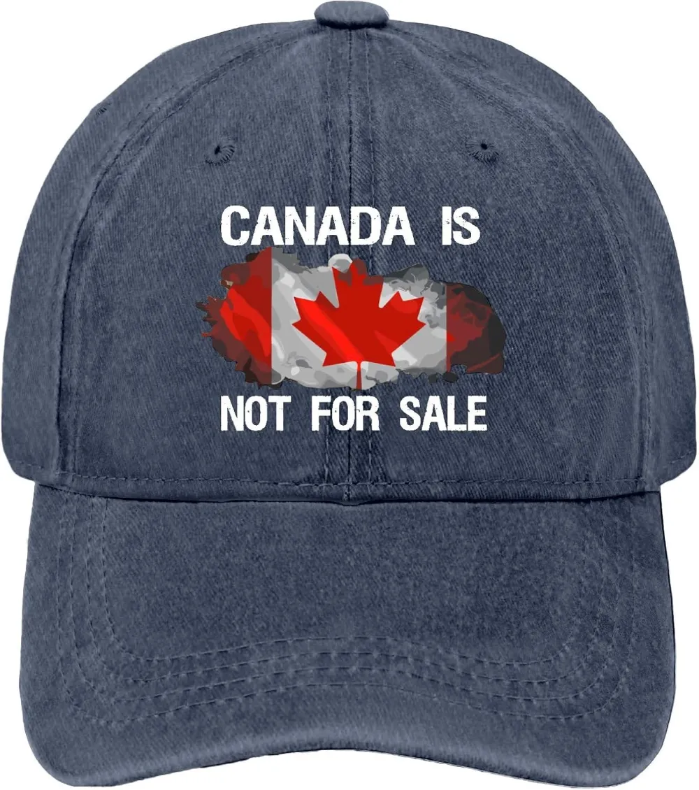 Canada Baseball Cap,Adjustable,2 Pack,Canada Day Embroidered Maple Leaf Flag Golf Hat for Men Women Kids