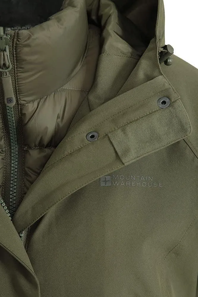 Mountain Warehouse Alaskan Womens Long 3 in 1 Jacket