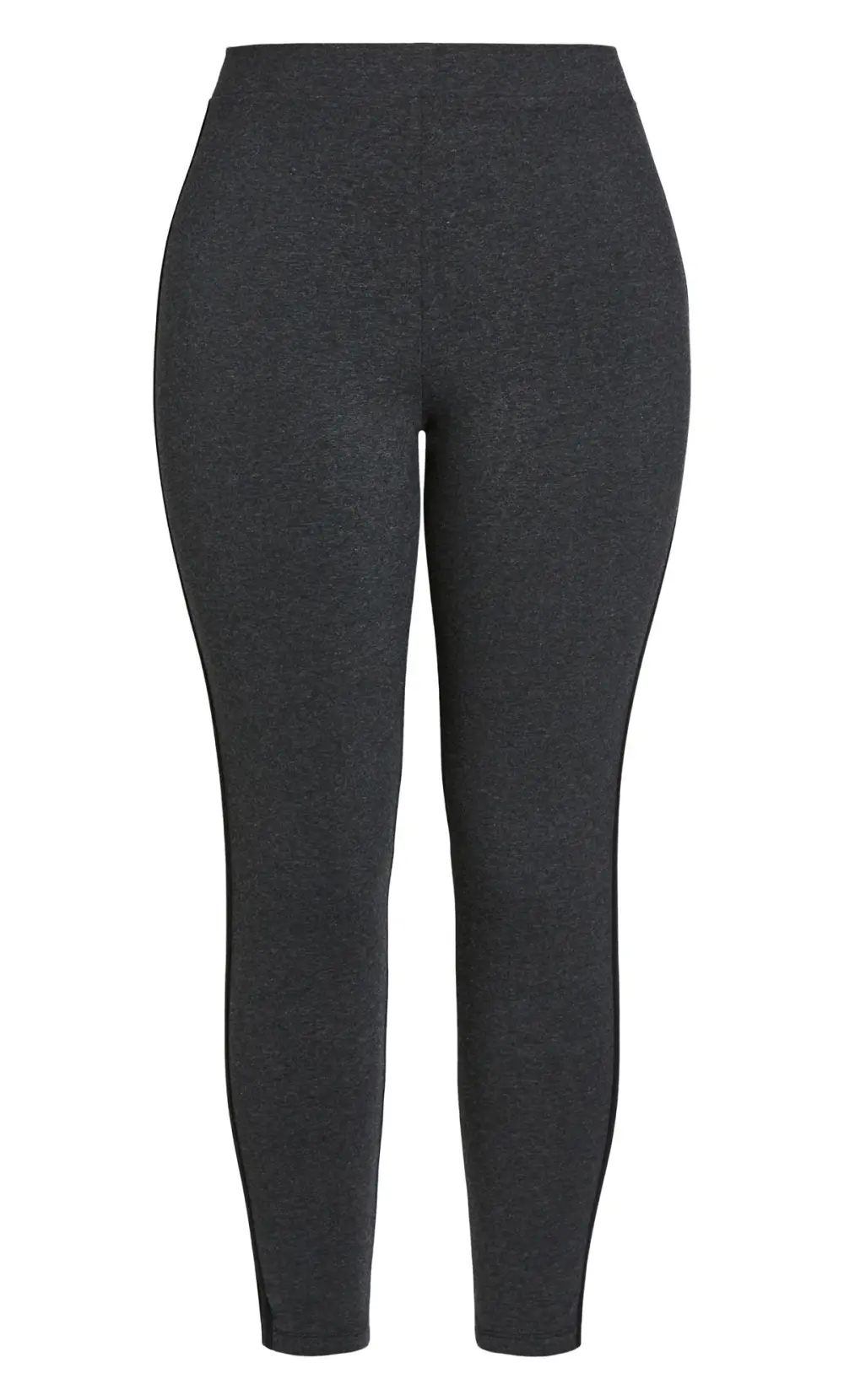 Evans Grey Stripe Legging