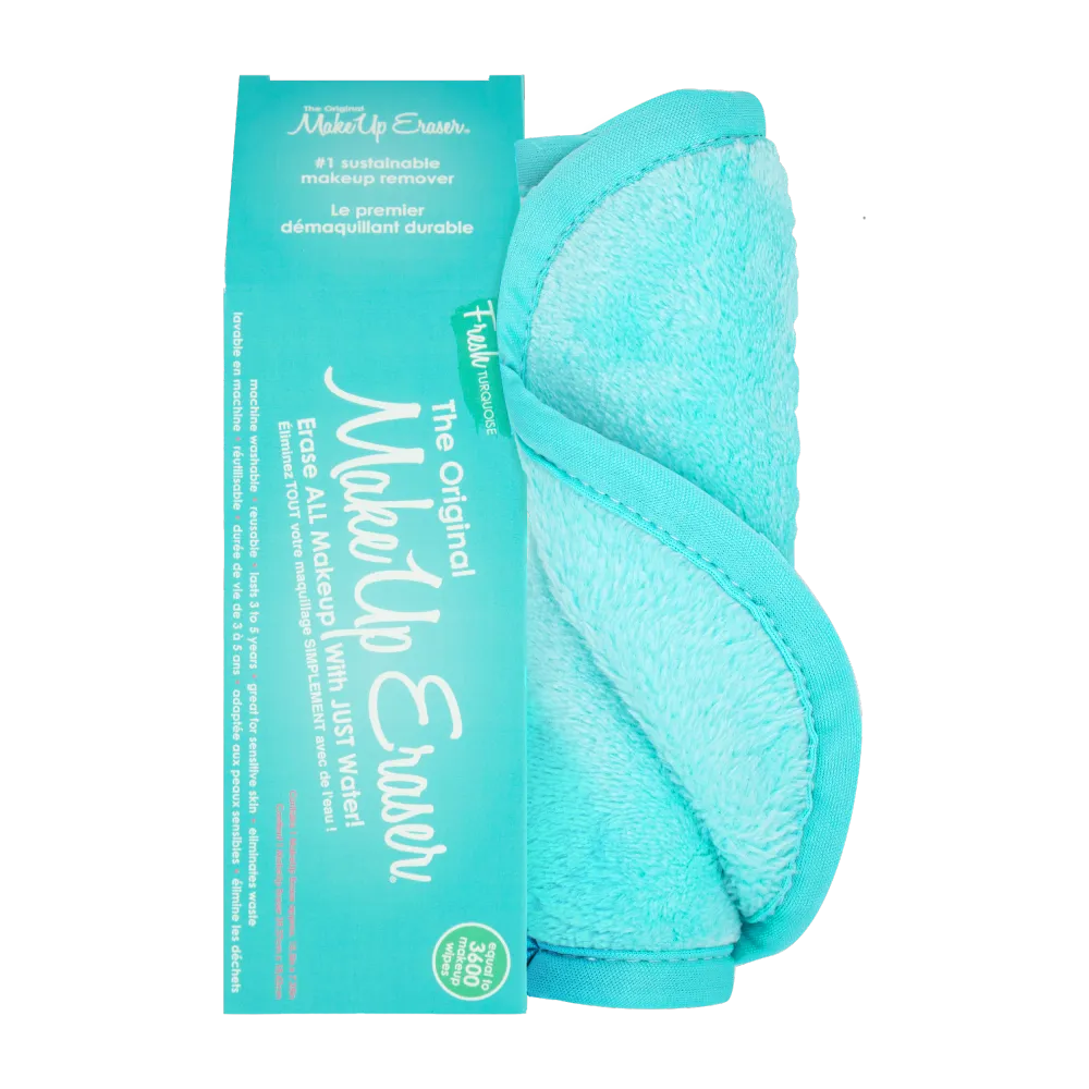 2MakeUp Eraser，Full-size MakeUp Eraser measures approx. 15.5in x 7.25in.#1 sustainable makeup remover. Erase ALL Makeup With JUST Water! Including