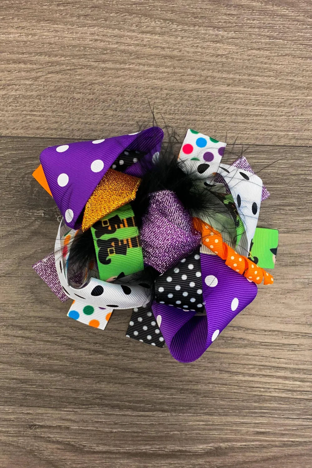 Witch Halloween Bow
