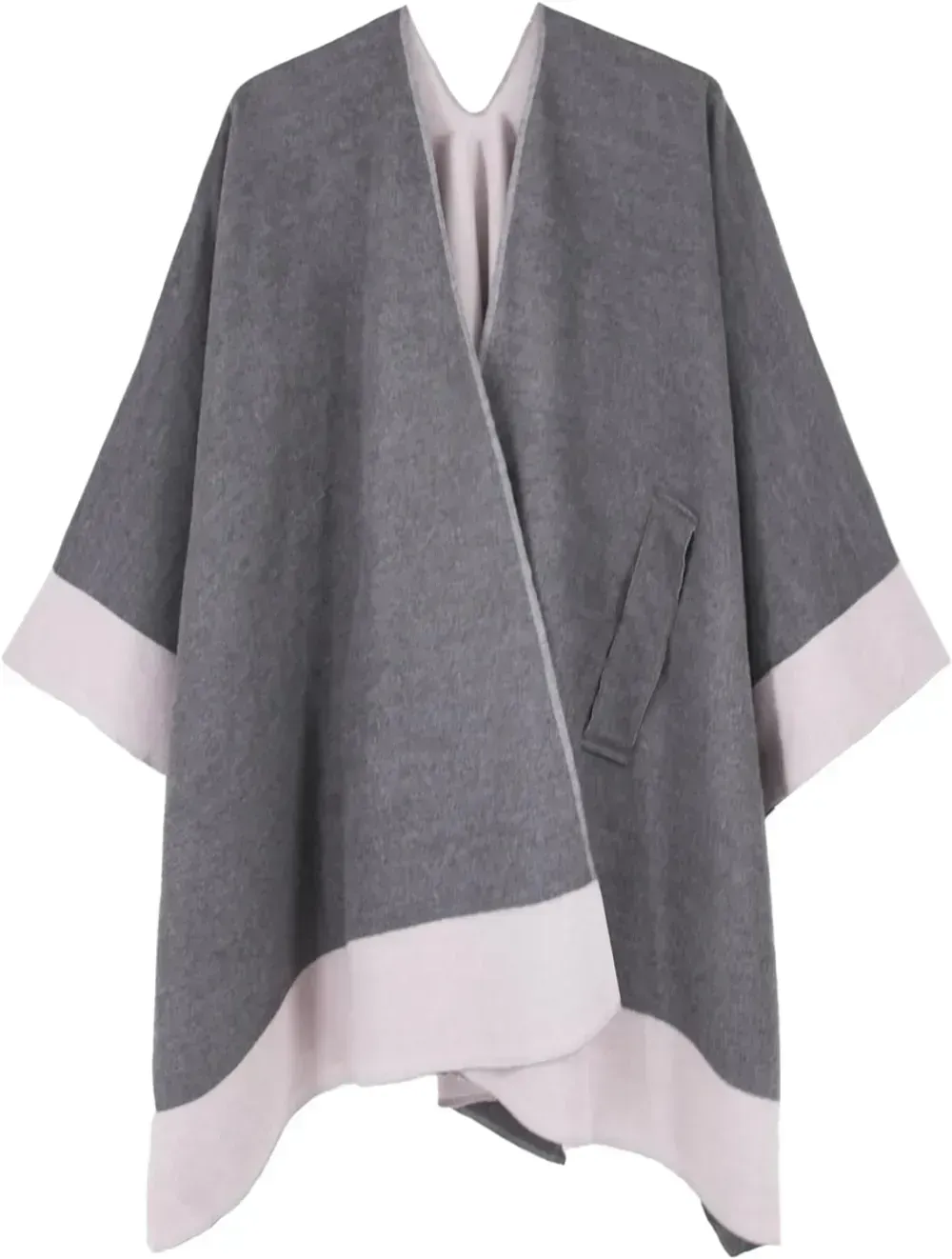 Women's Shawl Wrap Poncho Ruana Cape Open Front Cardigan Shawls for Fall Winter