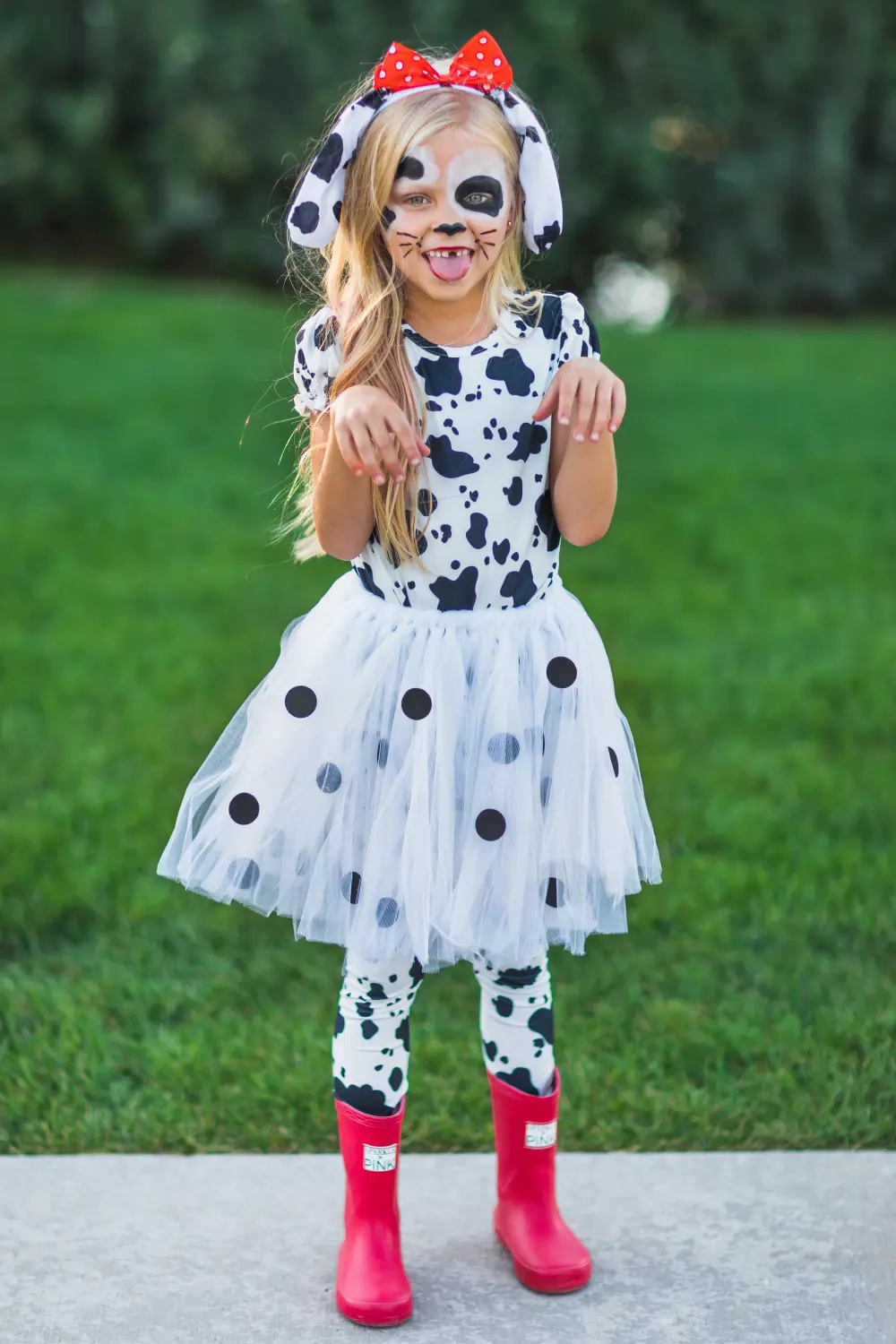Dalmatian 5 Piece Costume Set