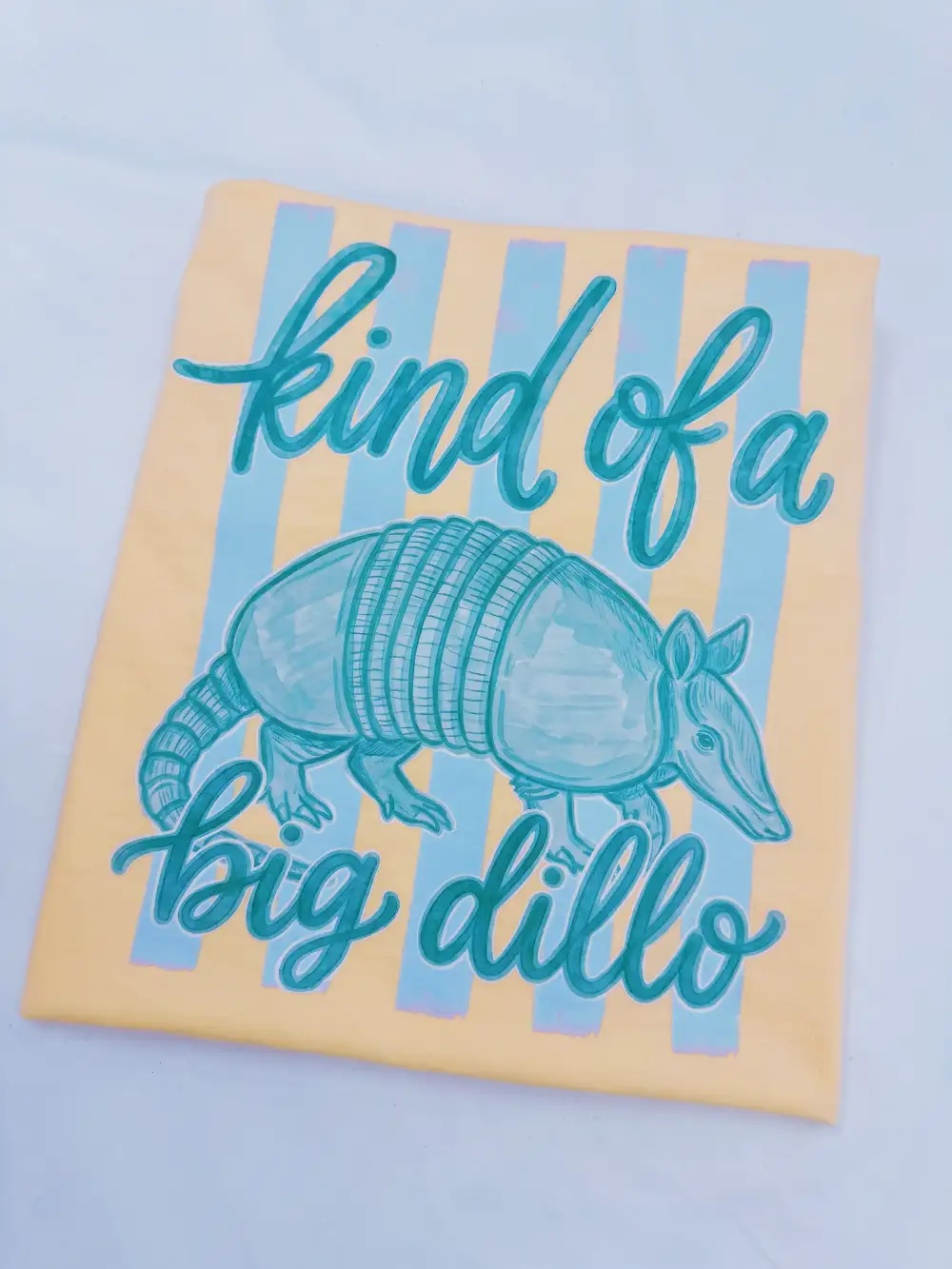 Playful Armadillo Graphic Tee