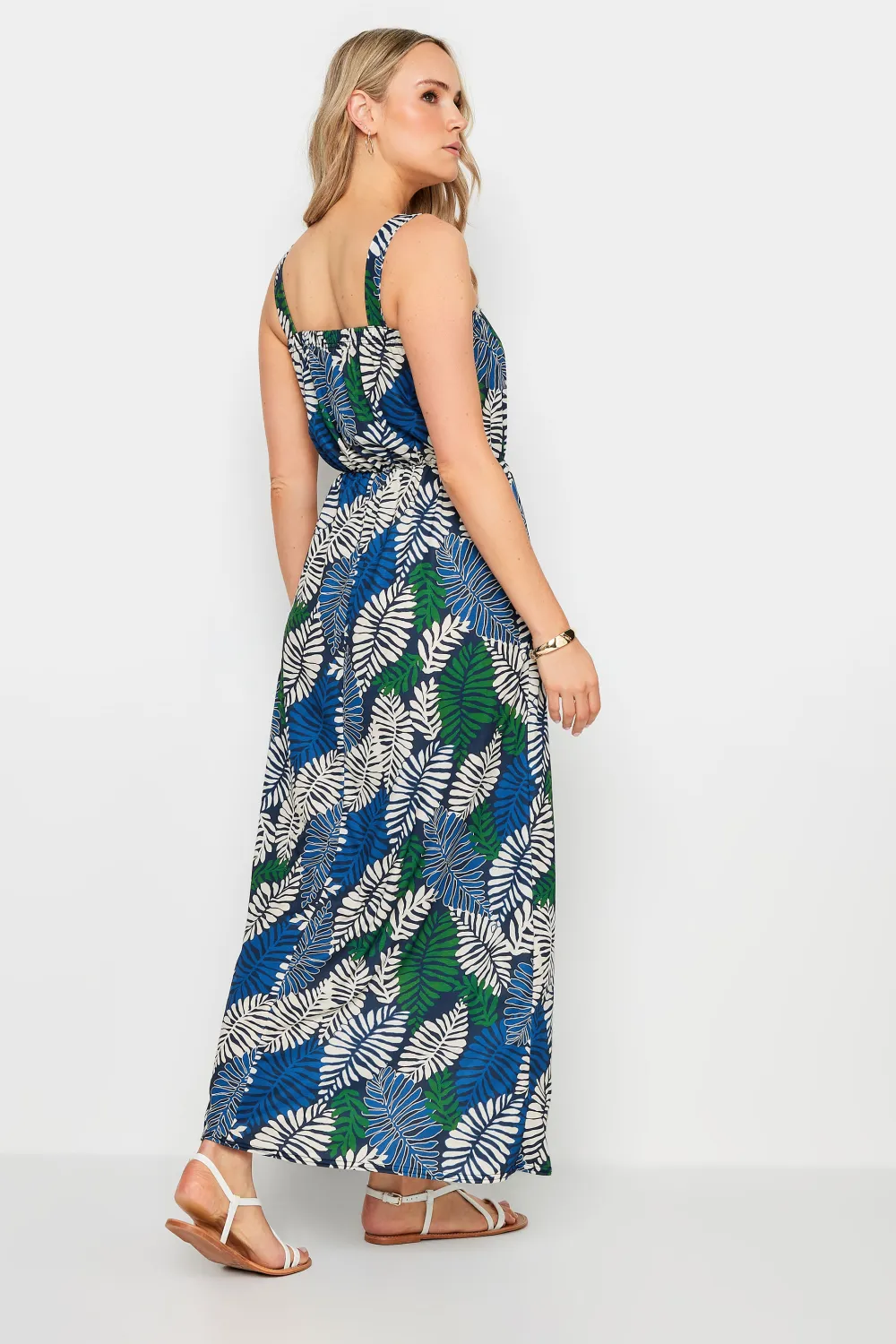 LTS Tall Green & Purple Ombre Maxi Dress