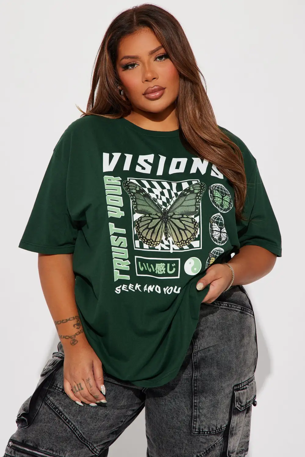 Visions Graphic Tee - Green