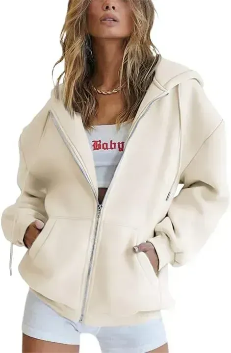 Women's Winter Hoodies Pullover Sherpa Fleece Warm Heavyweight Sweatshirt