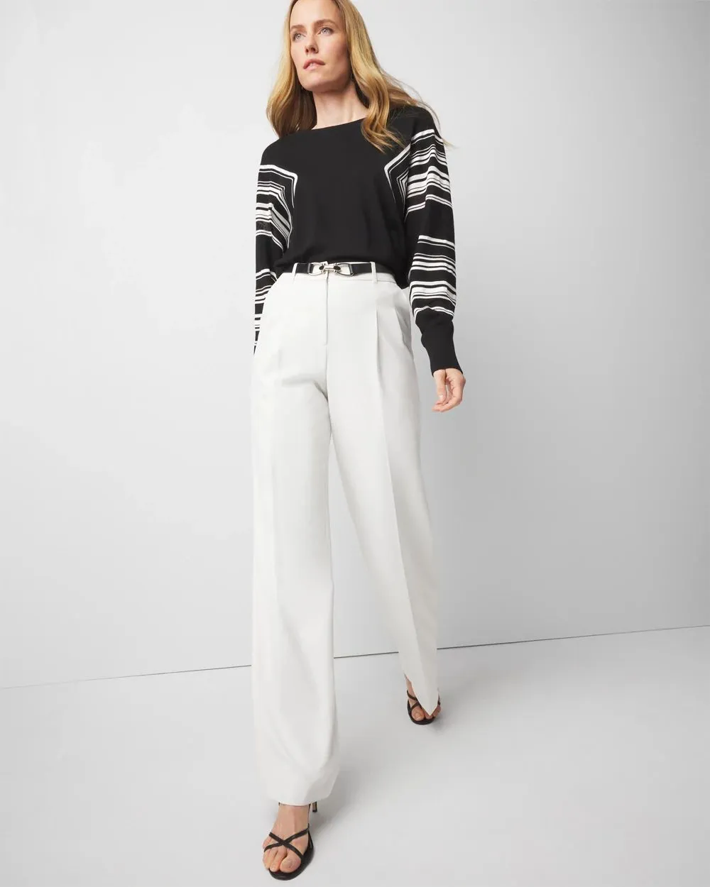 Striped Dolman Sweater