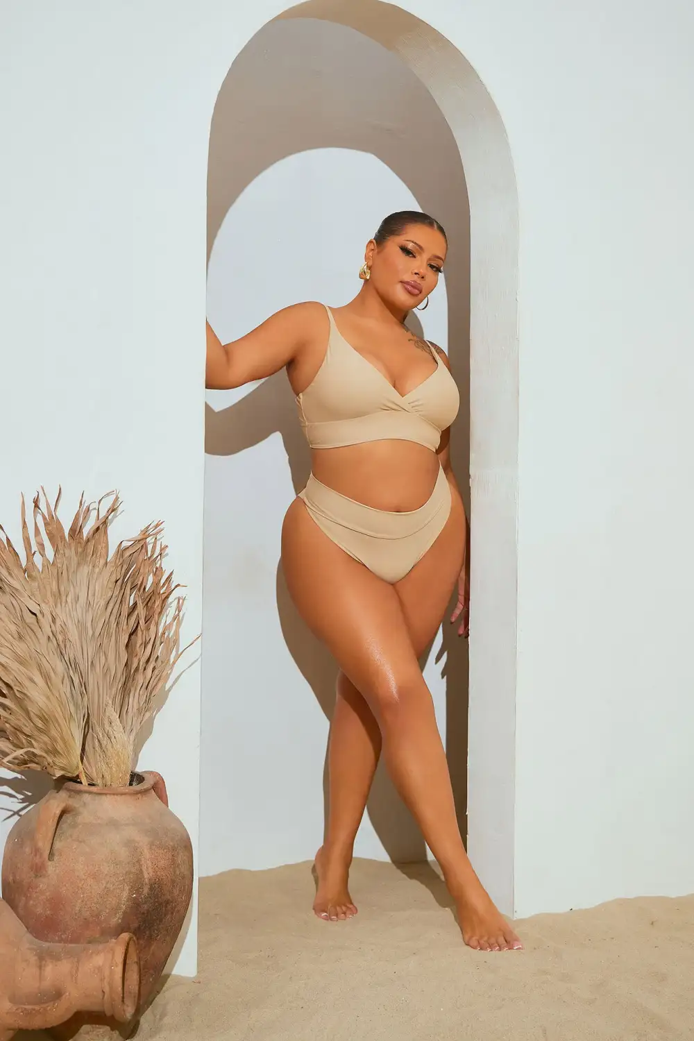 The Joy Of The Beach 2 Piece Bikini - Sand