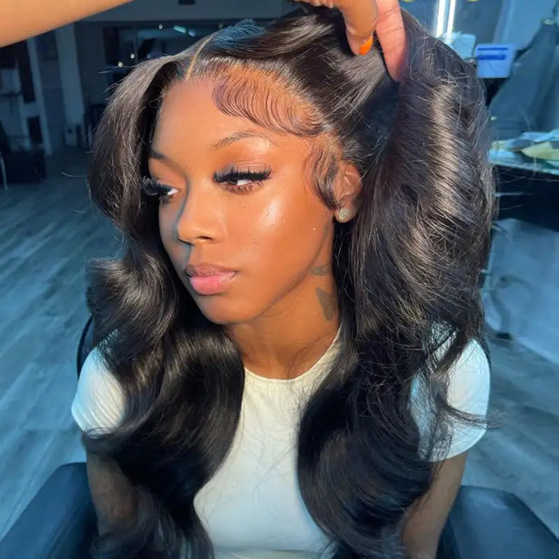 Sterly 13x6 Lace Frontal Body Wave Human Hair Wigs Affordable Full Lace Frontal Wig