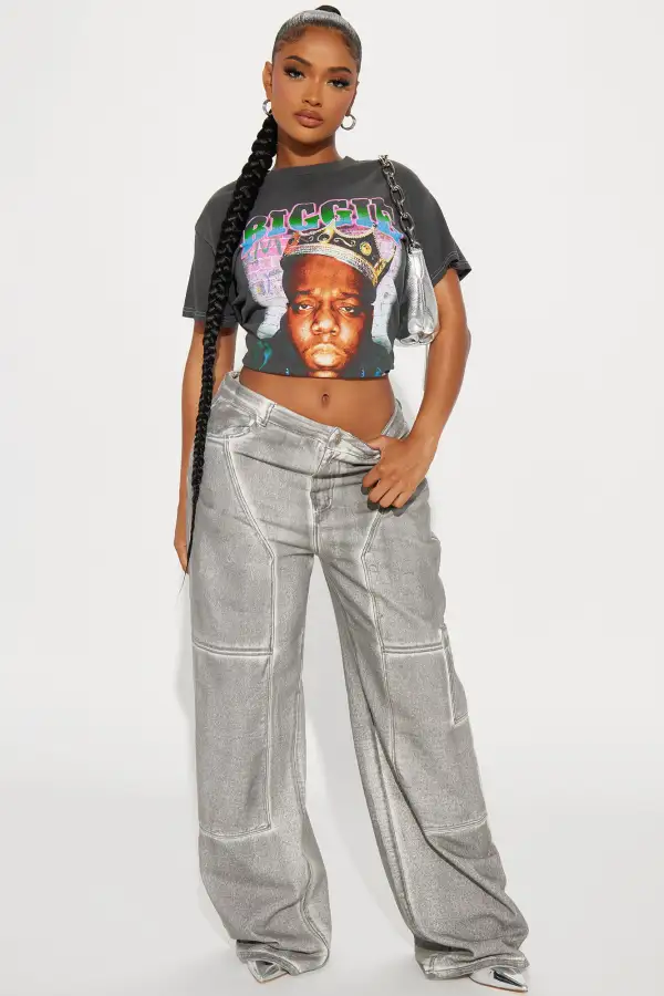 Sky's The Limit Biggie Tshirt - Black