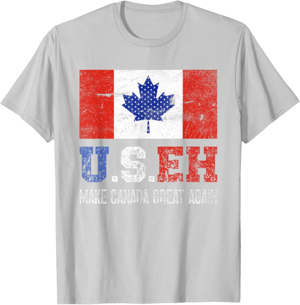 Canada 51st State, Make Canada Great Again, American, U.S.EH T-Shirt