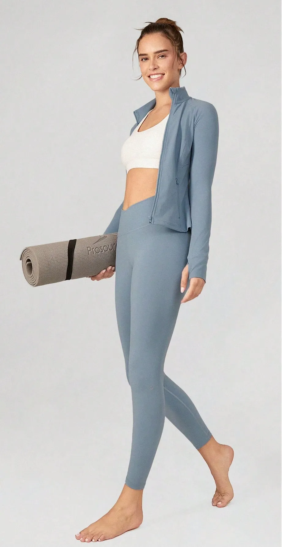 Jacket and Yoga Leggings Daily Set