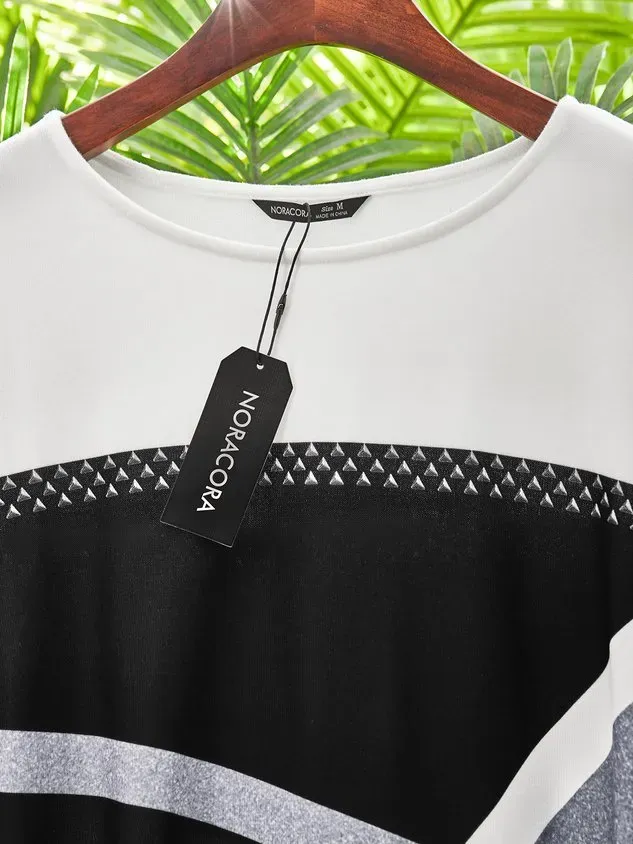 (Clearance Sale⚡) Daily Geometric Cotton Blends T-shirt