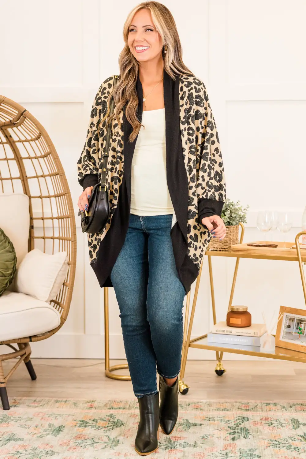 Don't Kiss And Tell Cardigan, Mocha