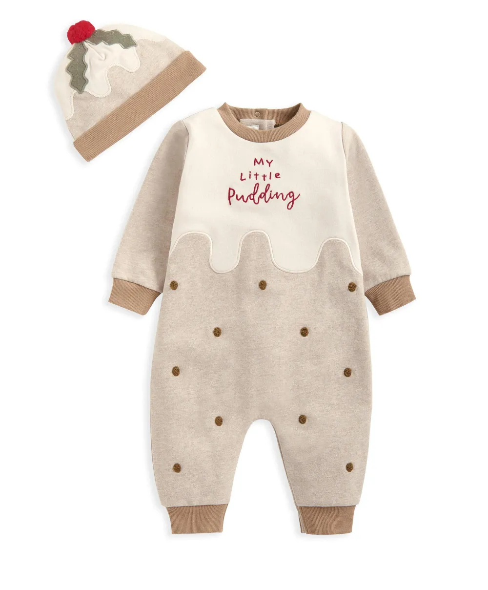 Little Pudding Romper & Hat