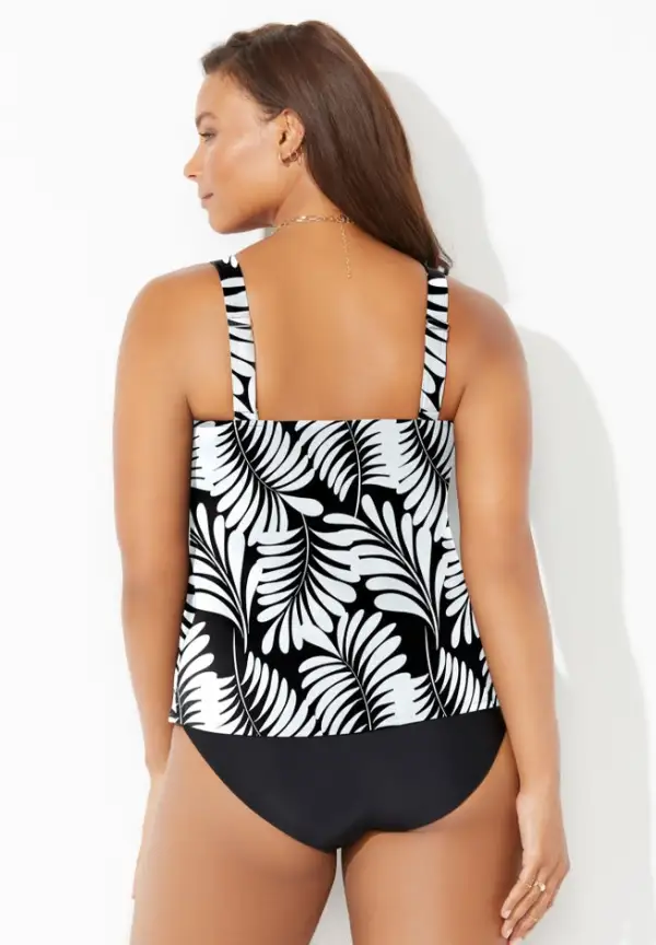 Flared Tankini Top