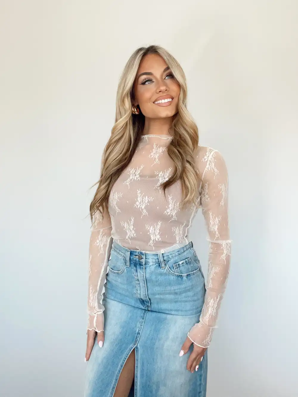 Catalina Lace Top