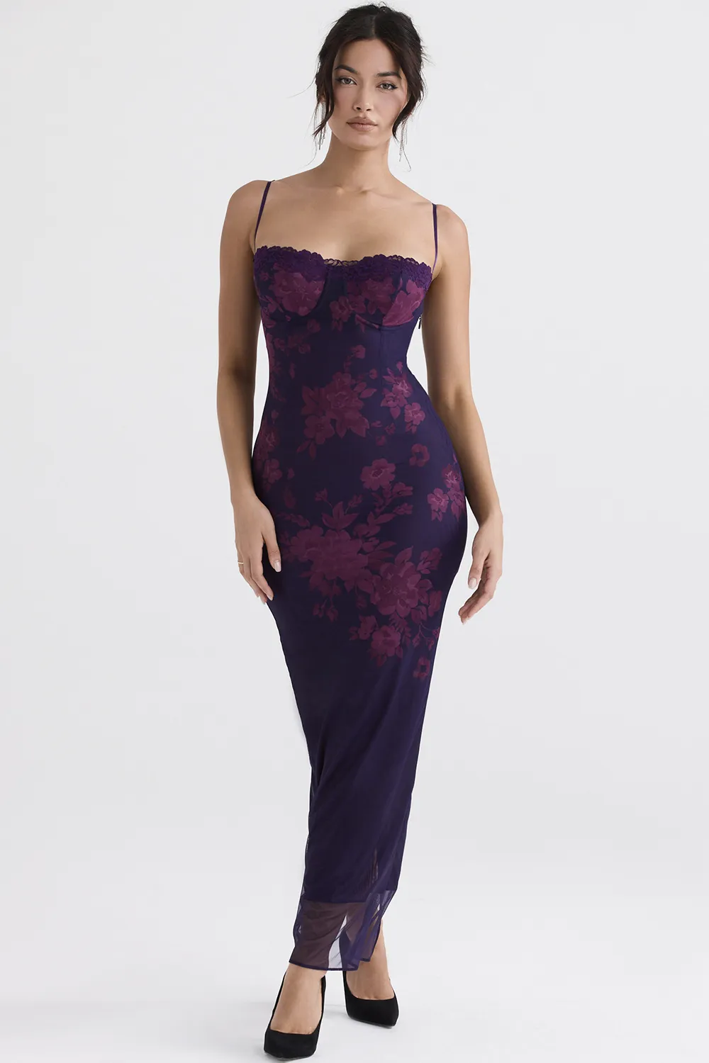 FLAME ORANGE MAXI DRESS