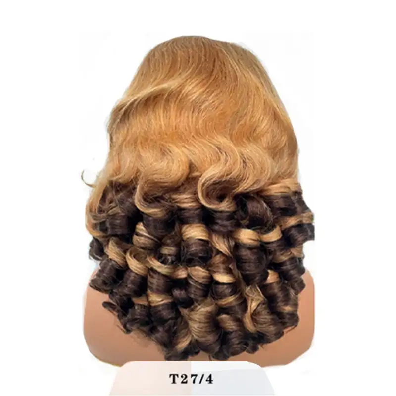 Super Double Drawn Vietnamese Raw Hair Bouncy Curls Hair Funmi Wig 13×6 Lace Frontal Wigs