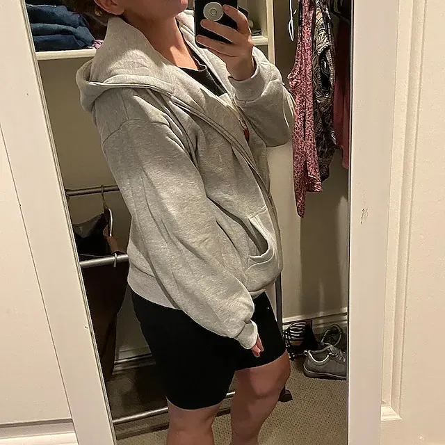 Hooded Drawstring Women's Jacket Long Sleeve Hooded Sweatshirt Athletic Warm Casual Breathable Moisture Wicking Running Sports Training Hiking Sportswear