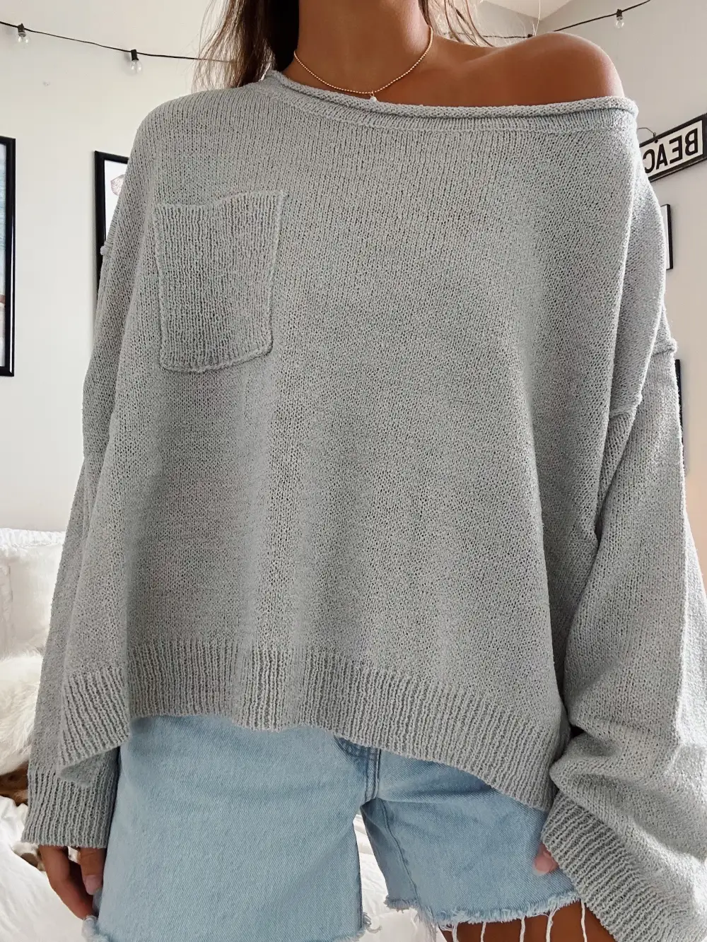 OVERSIZED BOXY SWEATER