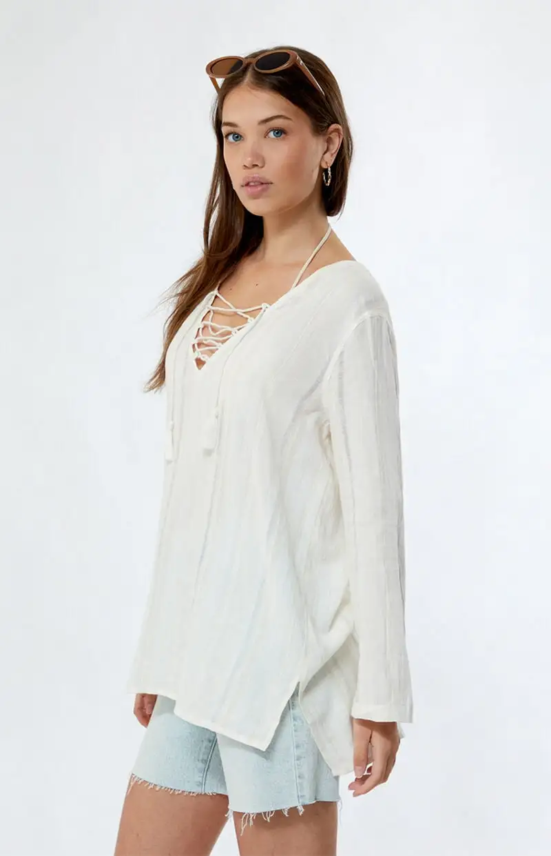 Billabong Blue Skies Beach Cover-Up Dress