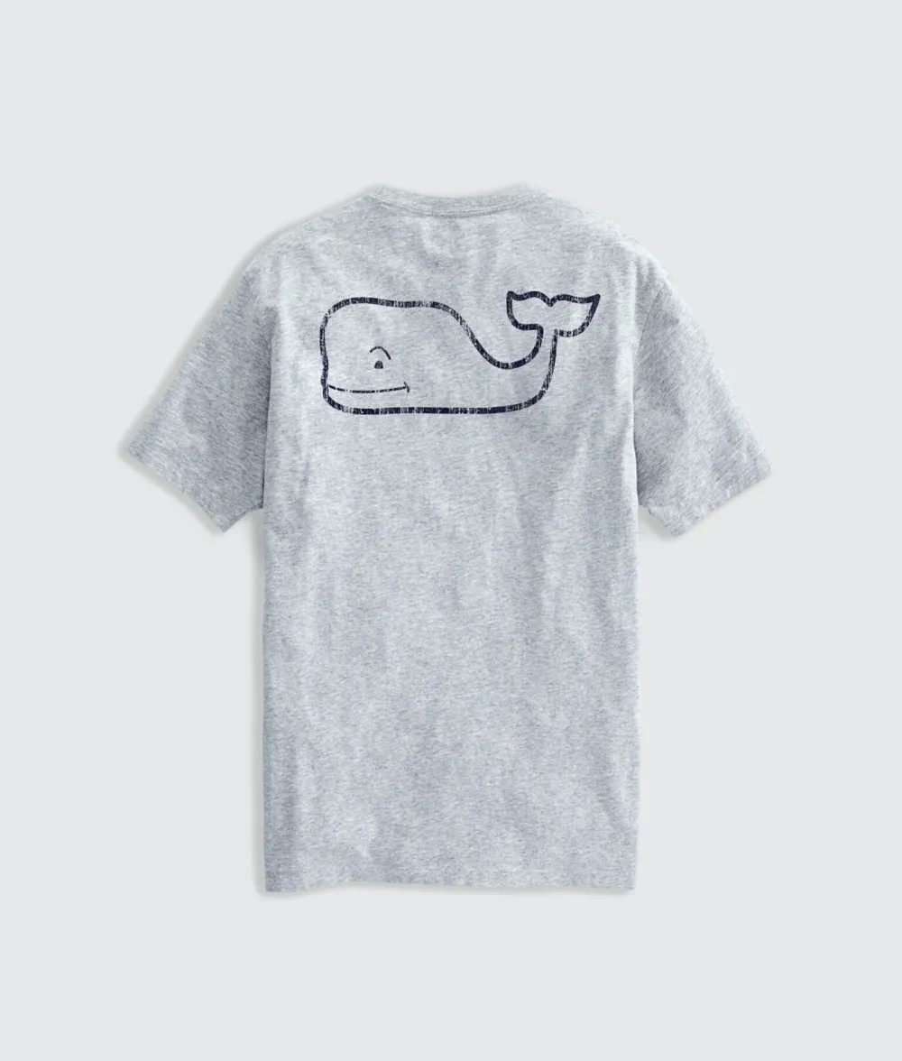 Vintage Whale Short-Sleeve Pocket Tee