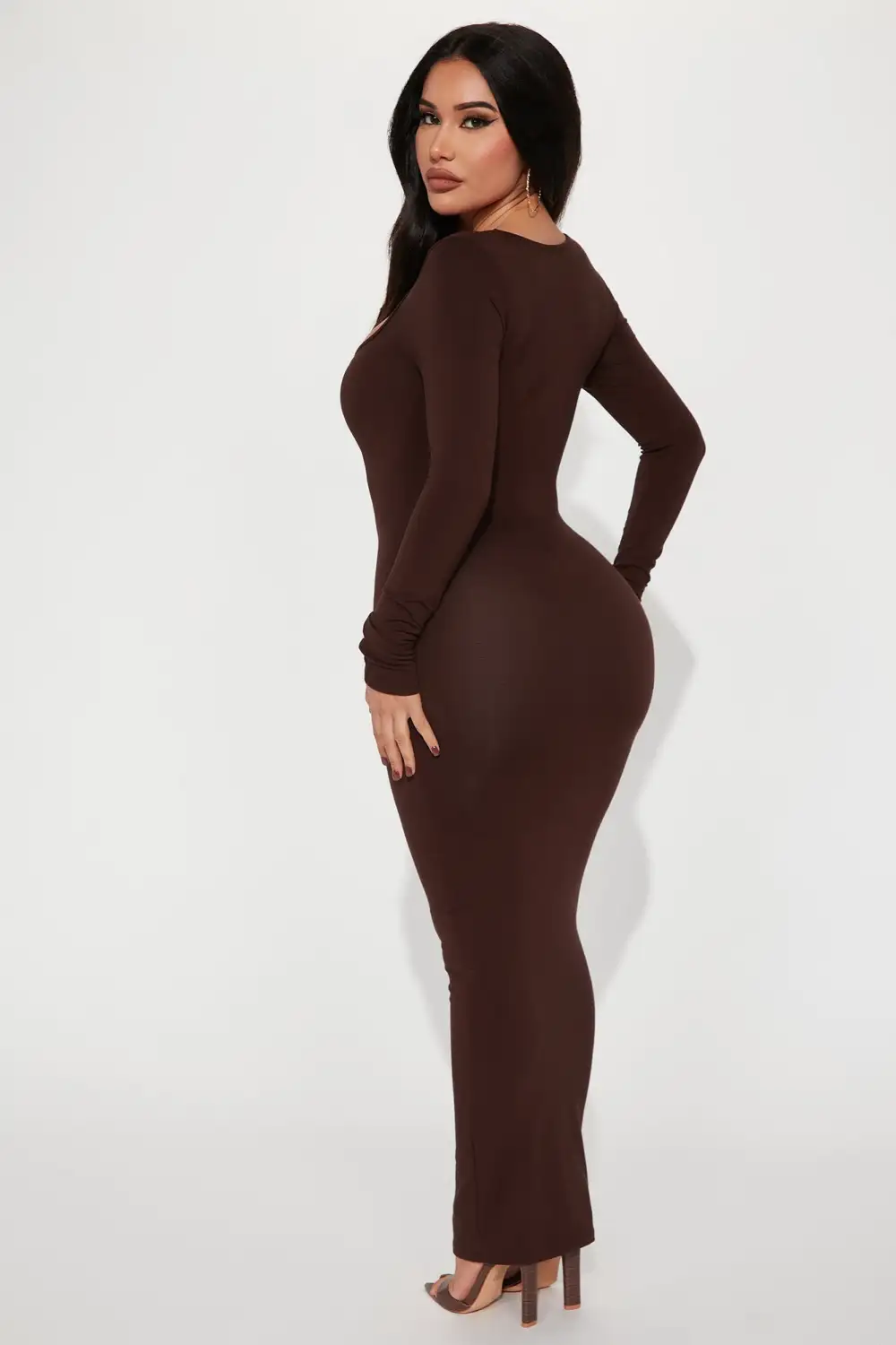 Makenzie Maxi Dress - Chocolate