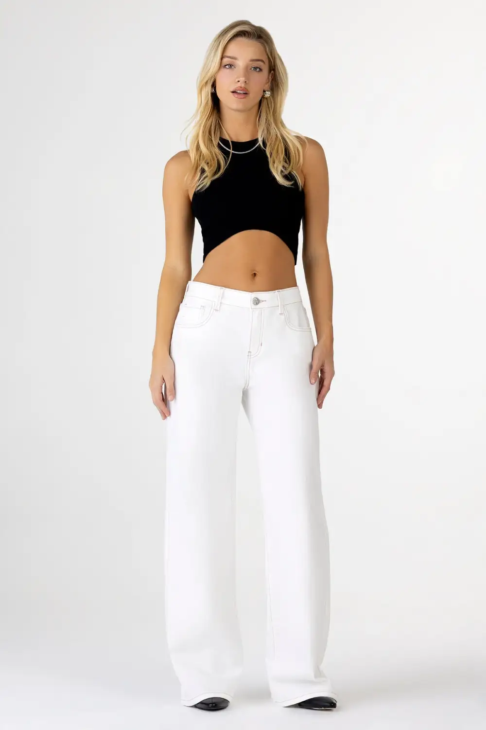 Tropez Baggy Wide Leg Jeans