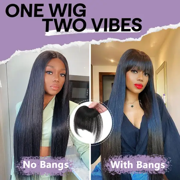 Ready to Go Wigs | 6x5 / 9x6 Glueless Straight Hair Wig Pre-Cut Lace & Pre Bleached | Flash Sale